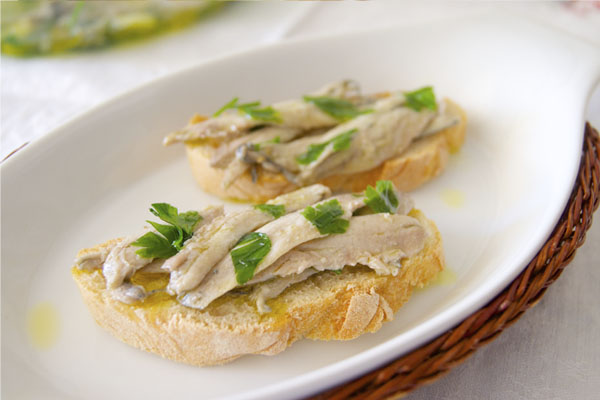 Boquerones en vinagre