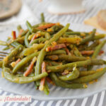 Judías verdes con jamón