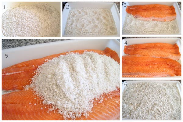 Receta de salmón marinado