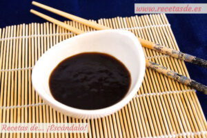 Salsa teriyaki casera