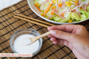 Salsa de la ensalada china