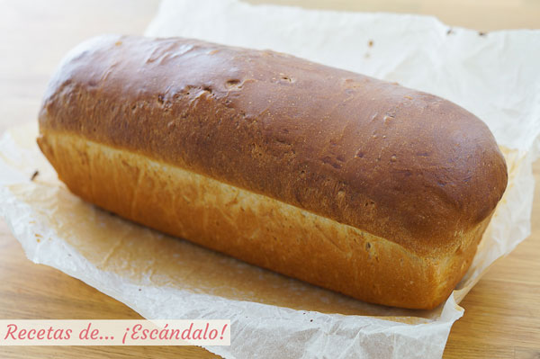 Pan de molde casero