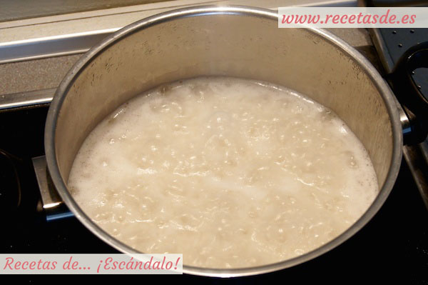 Preparar arroz para sushi