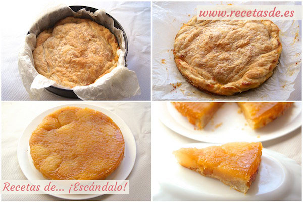 Cómo hacer la receta de tarta tatin de manzana con hojaldre, casera y fácil
