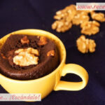 Mug cake de chocolate