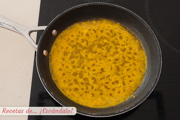 Ingredientes salsa a la naranja