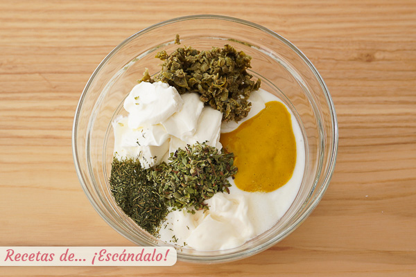 Ingredientes salsa creamy deluxe casera