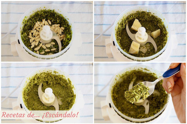 Como hacer salsa pesto casera