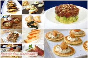 Entrantes, aperitivos y canapés para Navidad, fáciles y originales