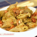 Alcachofas con jamón