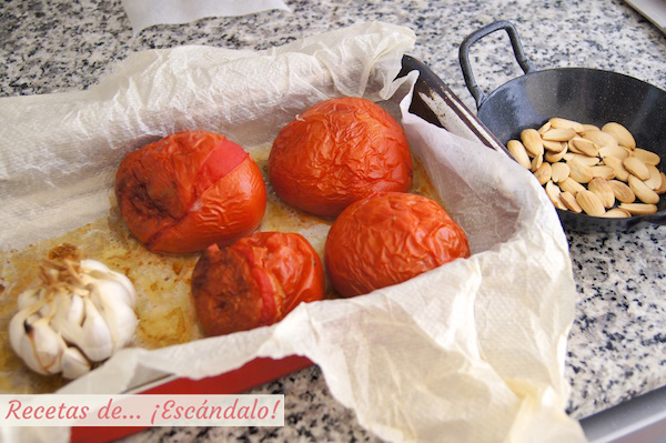 Escalivada para la salsa romesco