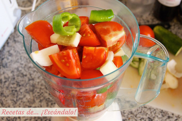 Batidora gazpacho andaluz