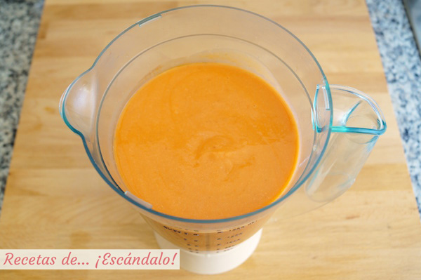 Como hacer salmorejo cordobes tradicional