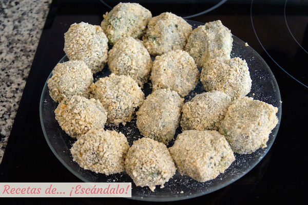 Croquetas de espinacas
