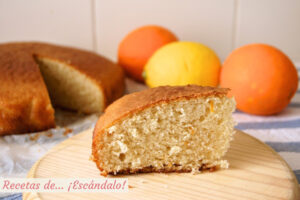 El Roscón de Reyes más fácil, en versión bizcocho. Receta casera