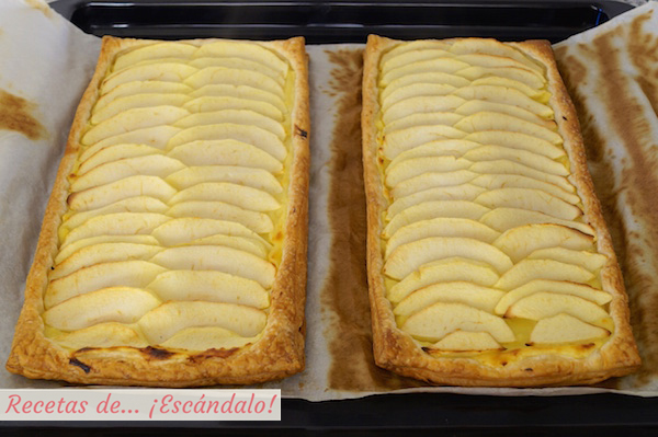 Tarta de manzana al horno