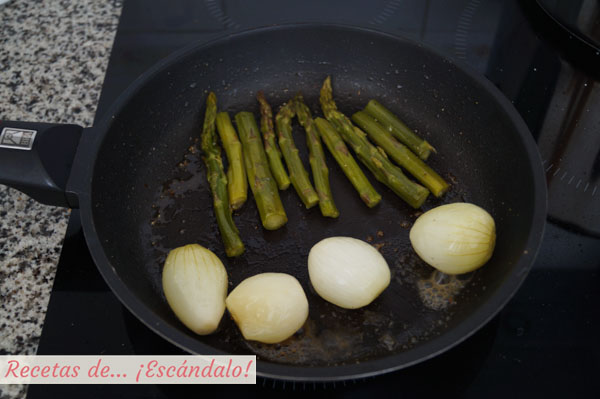 Verduras a la plancha con mantequilla