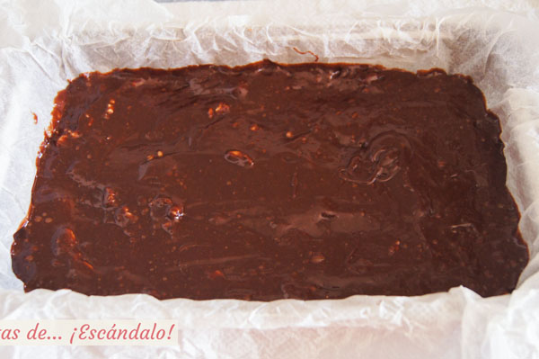 Brownie de chocolate negro