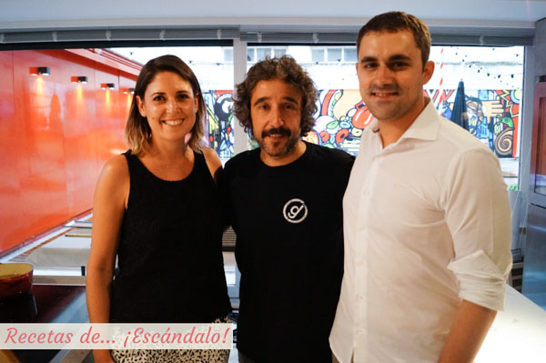 Natalia y Manuel de Recetas de Escandalo con Diego Guerrero