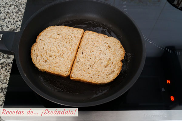 Rebanadas de pan de molde