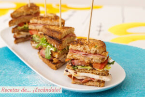 Sandwich Club, la receta original de este sabrosísimo sandwich