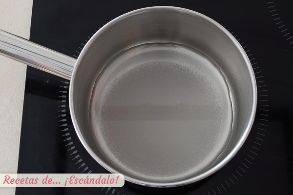 Almibar sangria casera