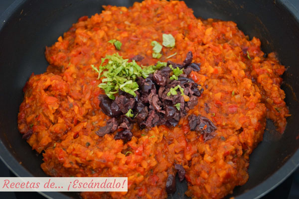 Sofrito para la lasana