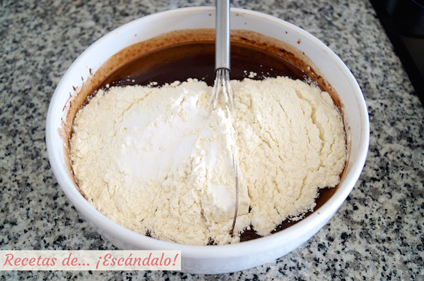 Bizcocho de cacao y cerveza