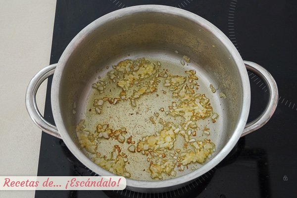 Sofrito salsa marinera