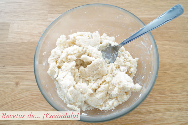 Masa de mazapan casero