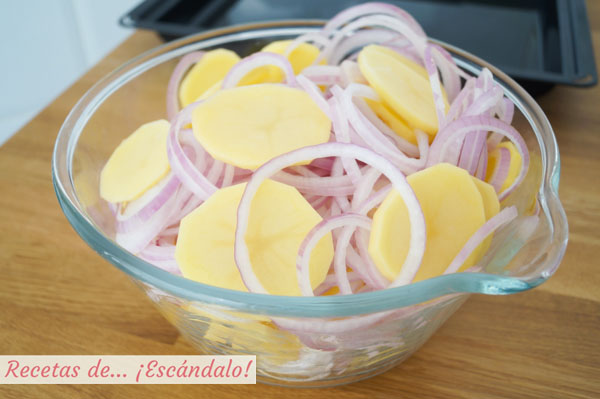 Patatas y cebollas