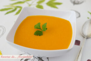 Puré de calabaza. Receta fácil y saludable