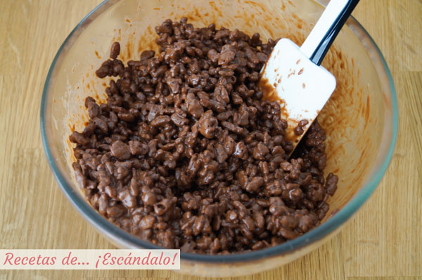 Ingredientes base tarta turron de chocolate