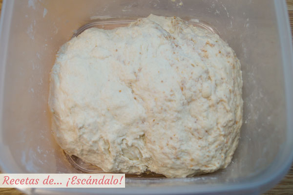 Masa con prefermento