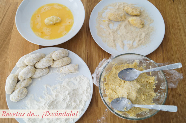 Croquetas caseras de pollo