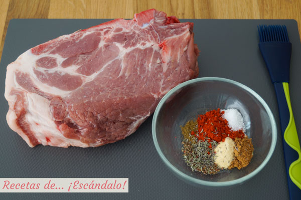 Ingredientes pulled pork