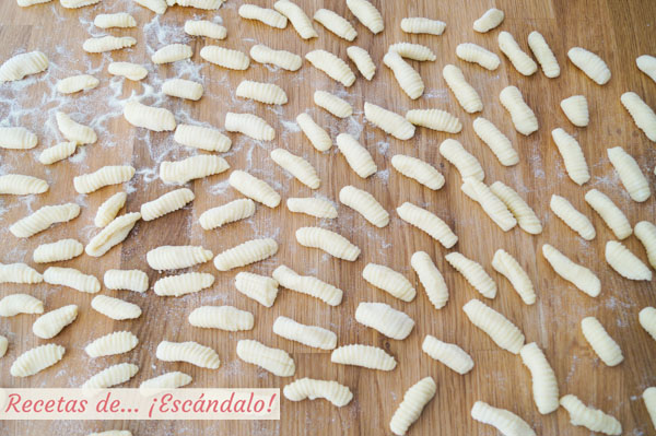 Noquis o gnocchis caseros