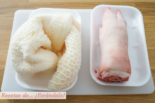 Callos de ternera y manita de cerdo