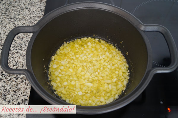 Cebolla y ajo para el pisto manchego