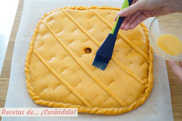 Empanada gallega con bonito