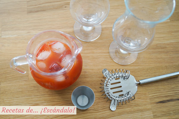 Bloody Mery receta casera