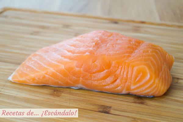 Lomo de salmon fresco