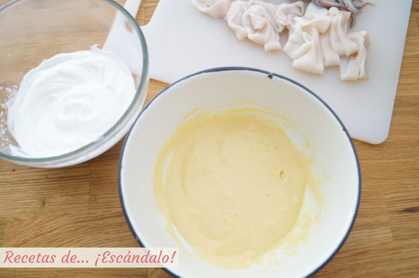 Rebozado para los calamares