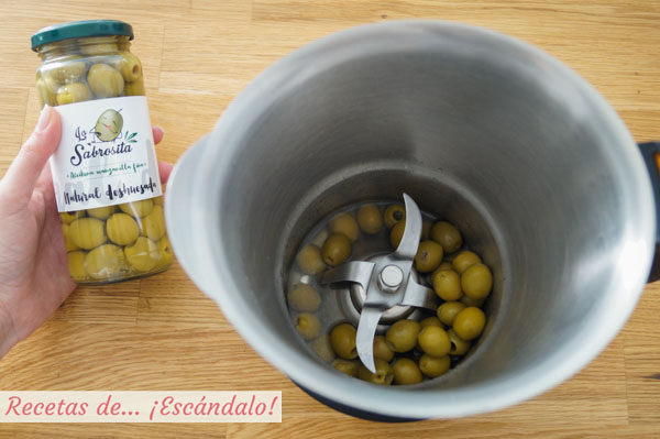 Salmorejo de aceitunas Sabrosita