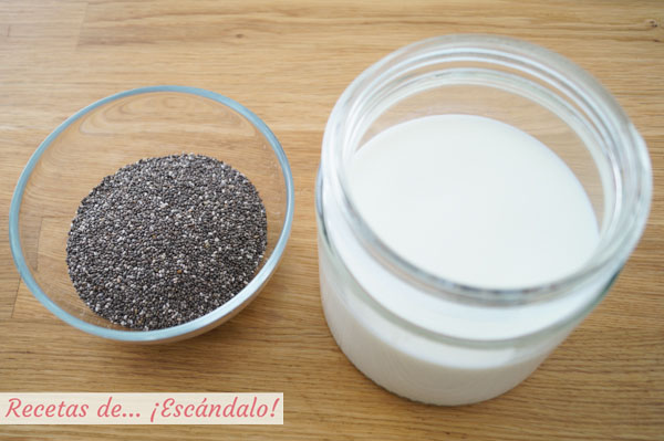 Como hacer pudin de chia