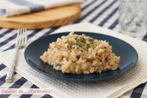 Cómo hacer un risotto de champiñones. Receta deliciosa y sencilla