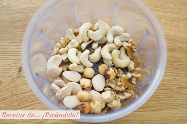 Frutos secos para granola casera