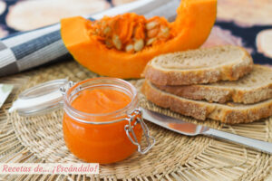 Mermelada de calabaza con canela. Receta fácil y aromática