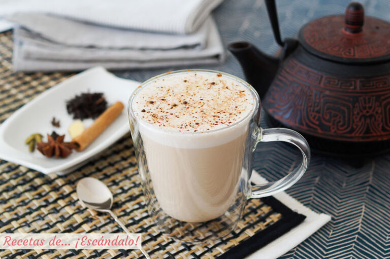 ingredientes de te chai latte