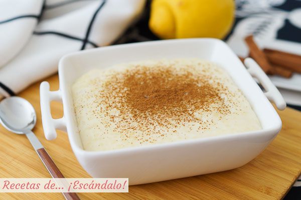 Como hacer arroz con leche en thermomix